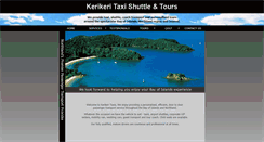 Desktop Screenshot of kerikeritaxis.co.nz
